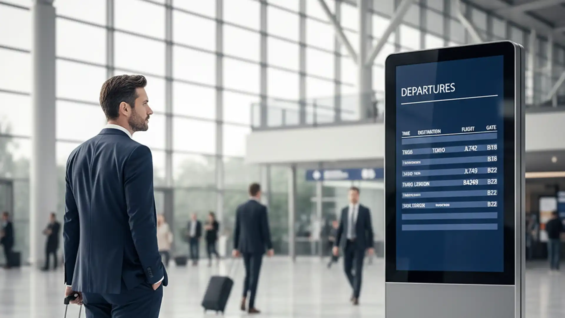 دیجیتال ساینیج فرودگاهی
