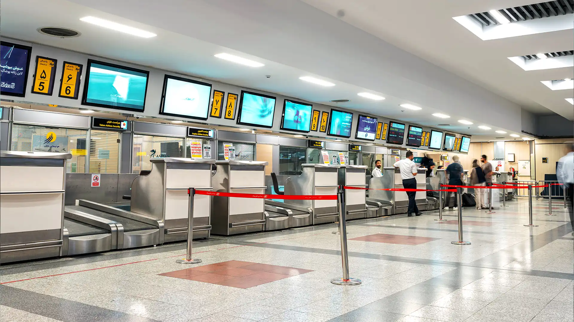 بیلبورد تبلیغاتی دیجیتال و متحرک فرودگاهی هیوا