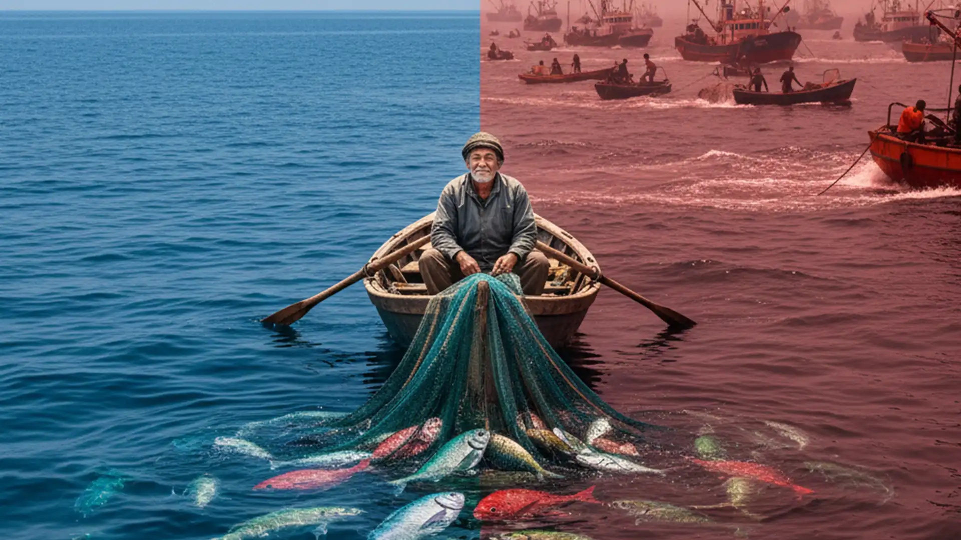 تئوری اقیانوس سرخ و اقیانوس آبی